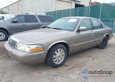 2003 Mercury Grand Marquis Ls from USA, damaged, VIN 2MEFM75W93X626557